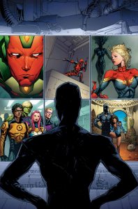 Avengers Cover by Kenneth Rocafort and Richard Isanove